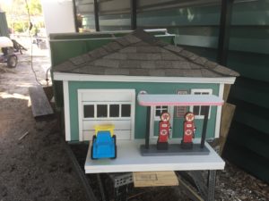 Miniature Gas Station